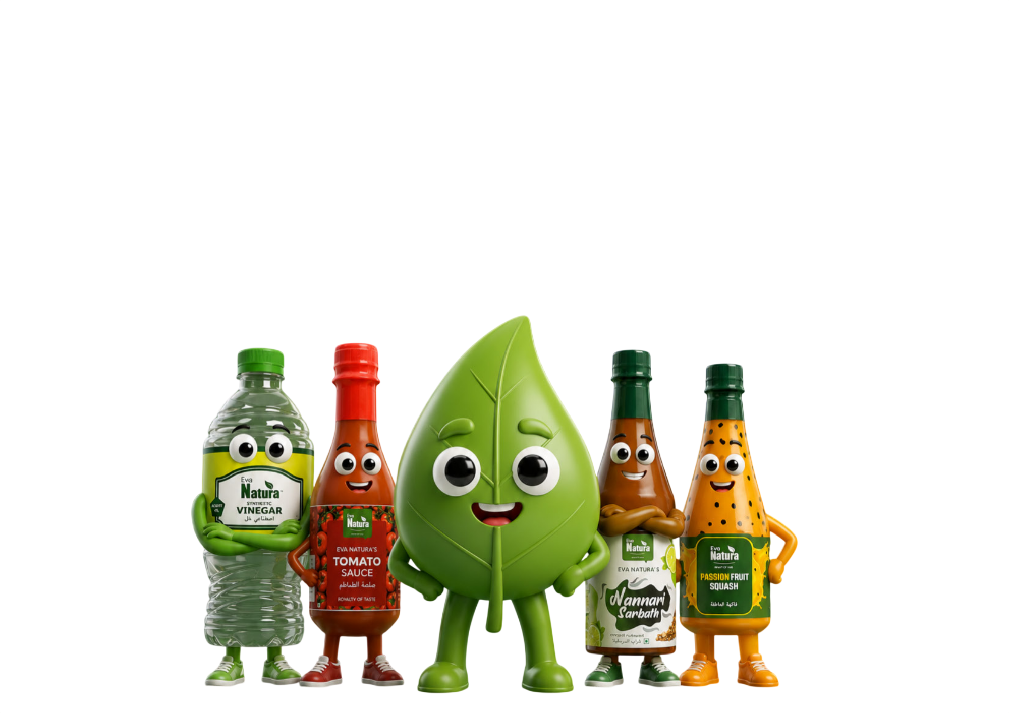 Eva Natura Foods Characters